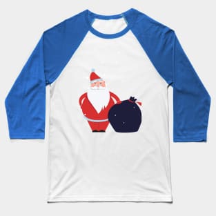 Santa with gifts Baseball T-Shirt